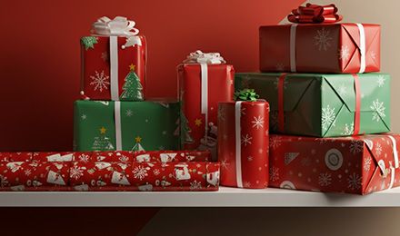 Top Picks for Festive Red and Green Wrapping Paper This Holiday Season