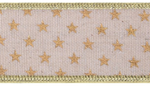 Cotton Fabric Christmas Ribbon