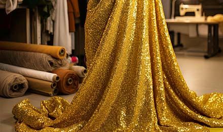 Yellow Sequin Fabric: A Comprehensive Guide