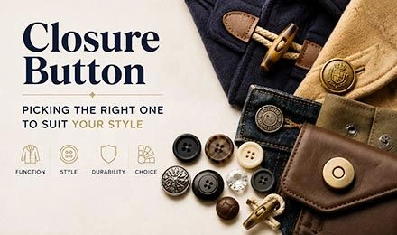 Closure Button: Types, Uses & How to Choose the Right One