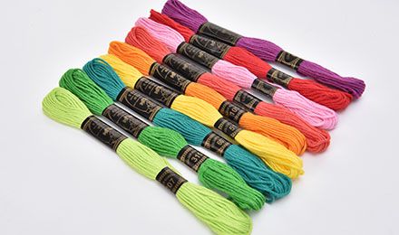 Perfect Embroidery Designs with Embroidery Thread DMC