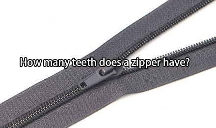 Counting Zipper Teeth: How Many Teeth Does a Zipper Have?