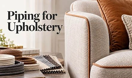 Piping for Upholstery: A Practical Guide for Professional Buyers
