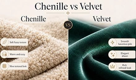 Chenille vs Velvet: Which Fabric is Right for Your Upholstery & Garment Production?