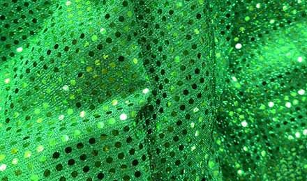 Green Sequin Fabric: A Guide for Designers