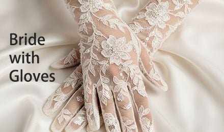 Why Is the Bride with Gloves Trend Gaining Popularity in Modern Weddings?