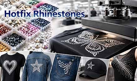 Hotfix Rhinestones for Garment Manufacturers and Wholesalers