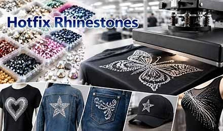 Hotfix Rhinestones for Garment Manufacturers and Wholesalers