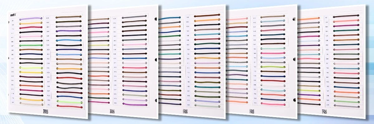 Elastic Rope color card