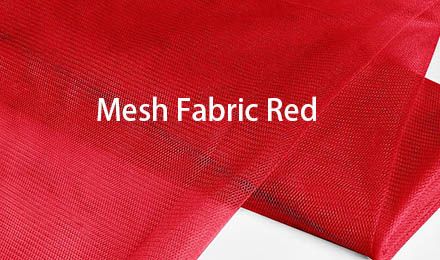 Mesh Fabric Red: Bold Color Meets Versatile Performance