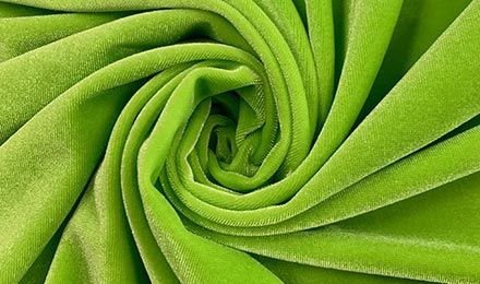 Lime Green Velvet Upholstery Fabric Transforms Interiors with Vibrant Elegance