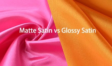 Matte Satin vs Glossy Satin: What’s the Difference in Look, Feel, and Application?