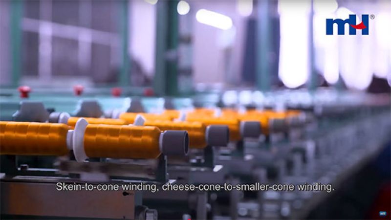 Embroidery Thread Factory Video
